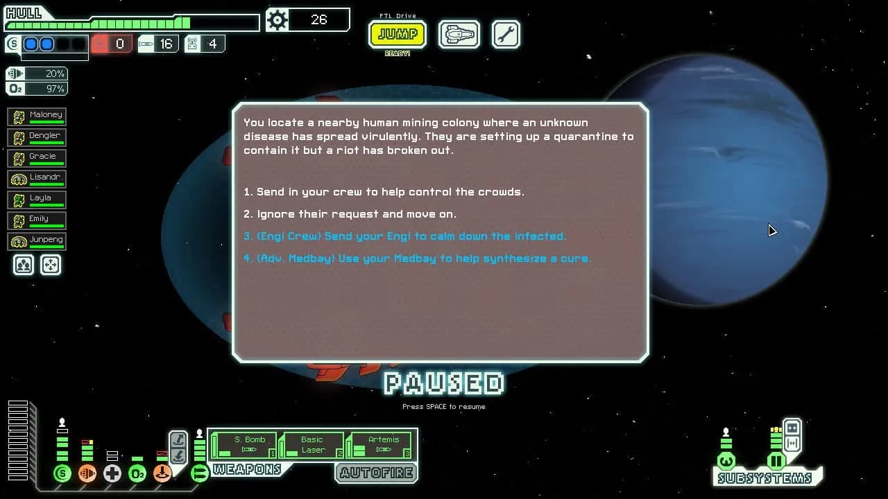 FTL: Faster Than Light — скриншот 3