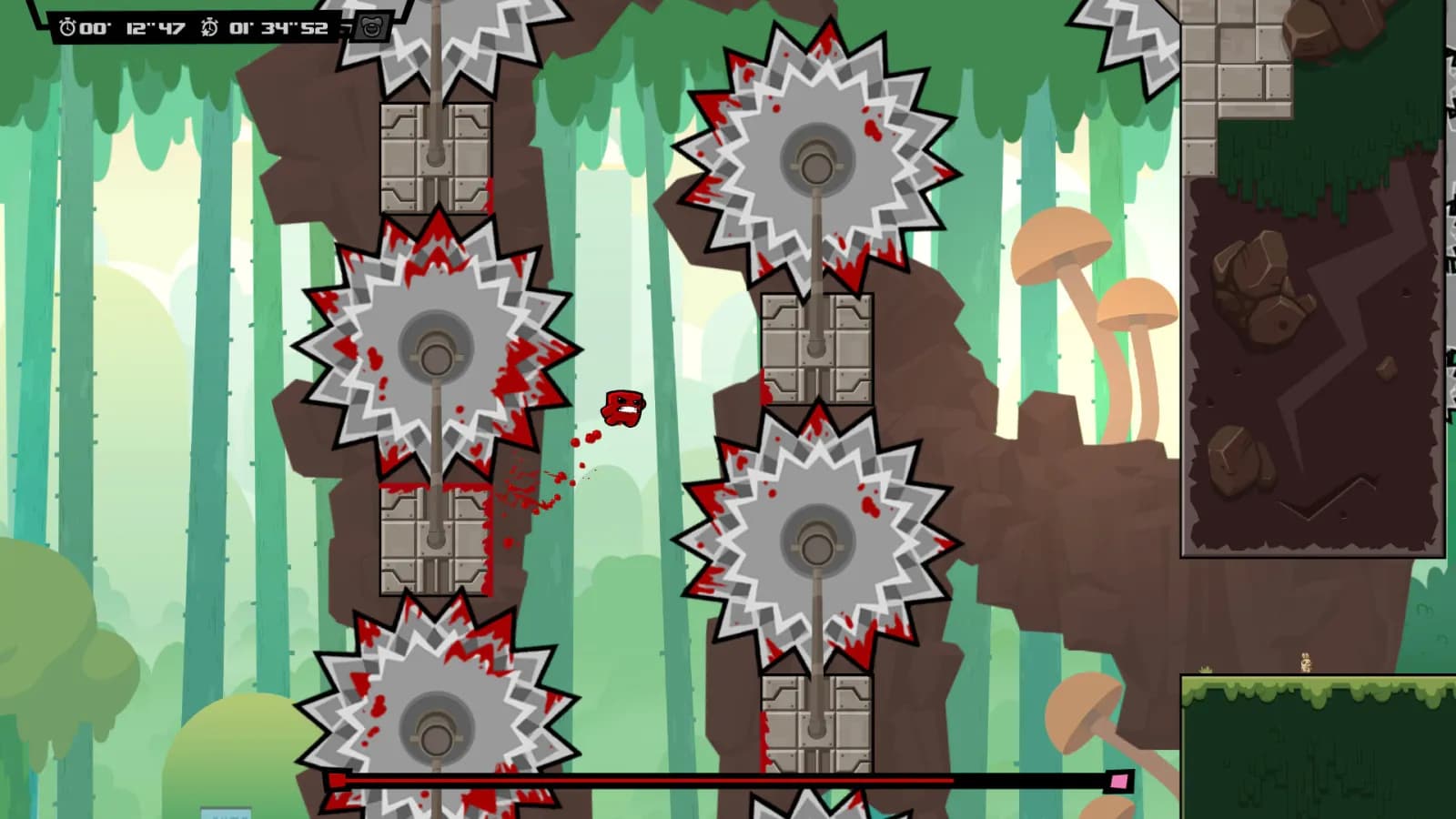 Super Meat Boy Forever — скриншот 3