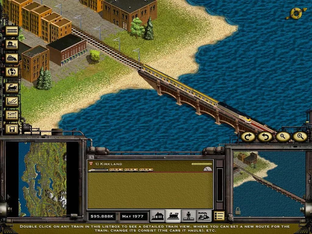 Railroad Tycoon 2 — скриншот 1