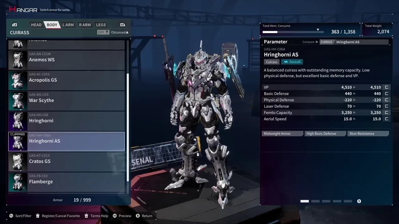 Daemon X Machina: Titanic Scion — скриншот 5