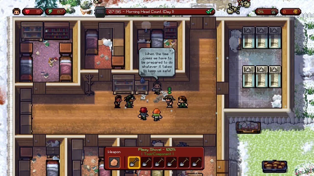 The Escapists: The Walking Dead — скриншот 6