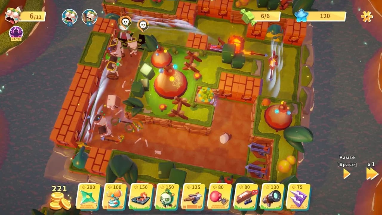 Candy Disaster - Tower Defense — скриншот 5