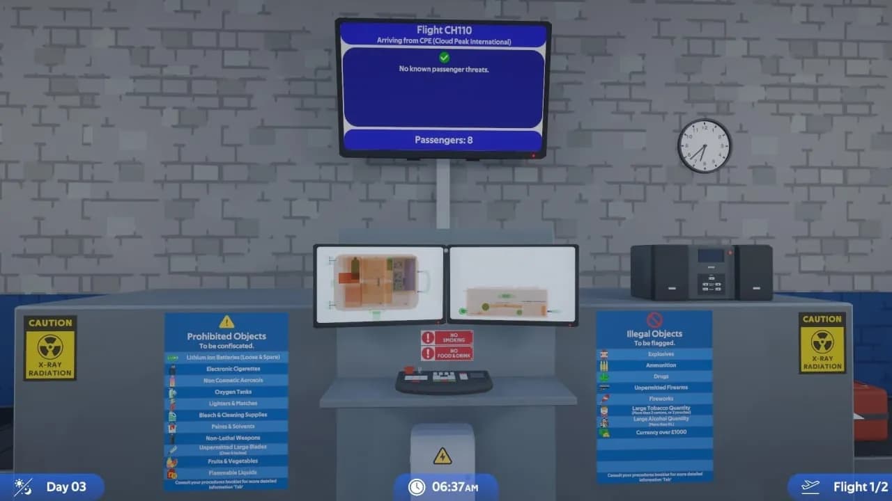 Airport X-Ray Simulator — скриншот 2