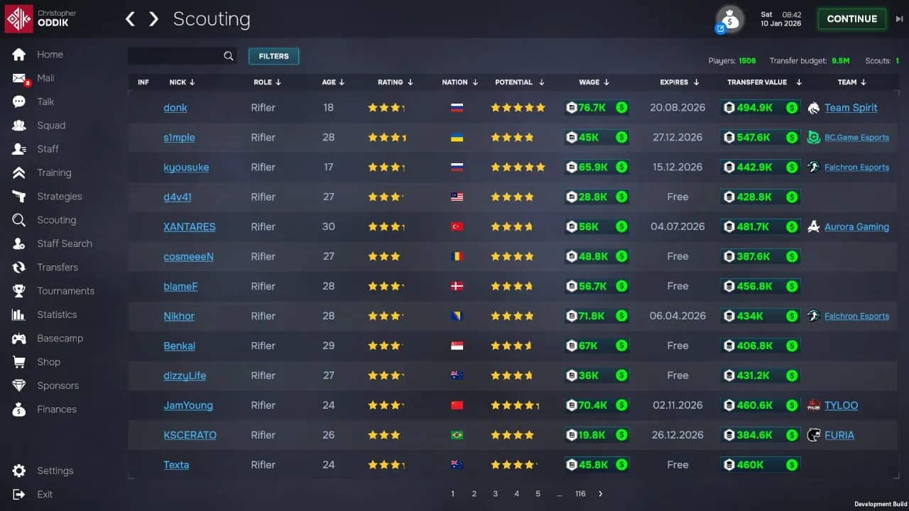 Esports Manager 2026 — скриншот 12