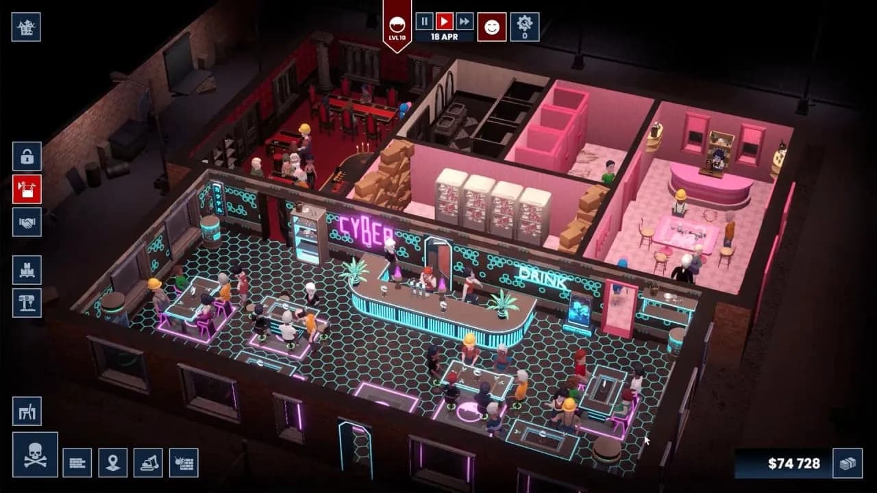 Blood Bar Tycoon — скриншот 1