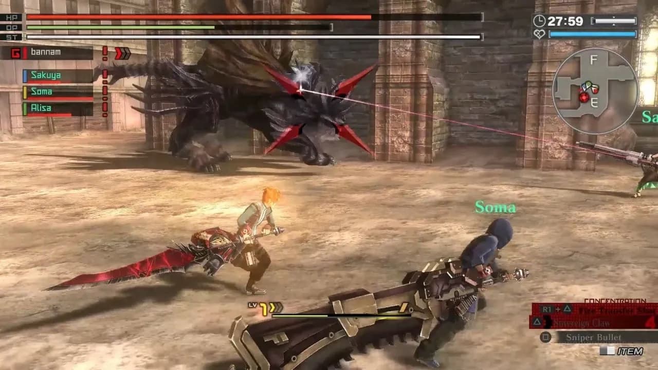 GOD EATER Resurrection — скриншот 8