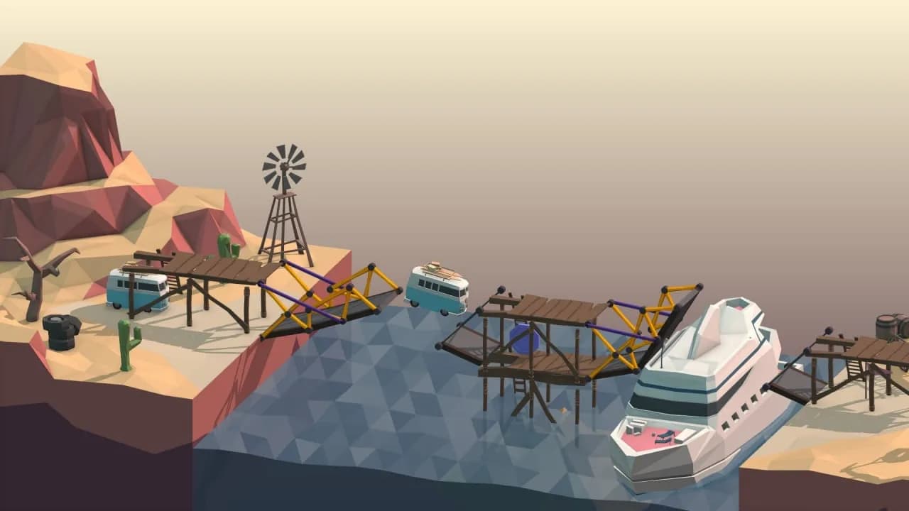 Poly Bridge — скриншот 6