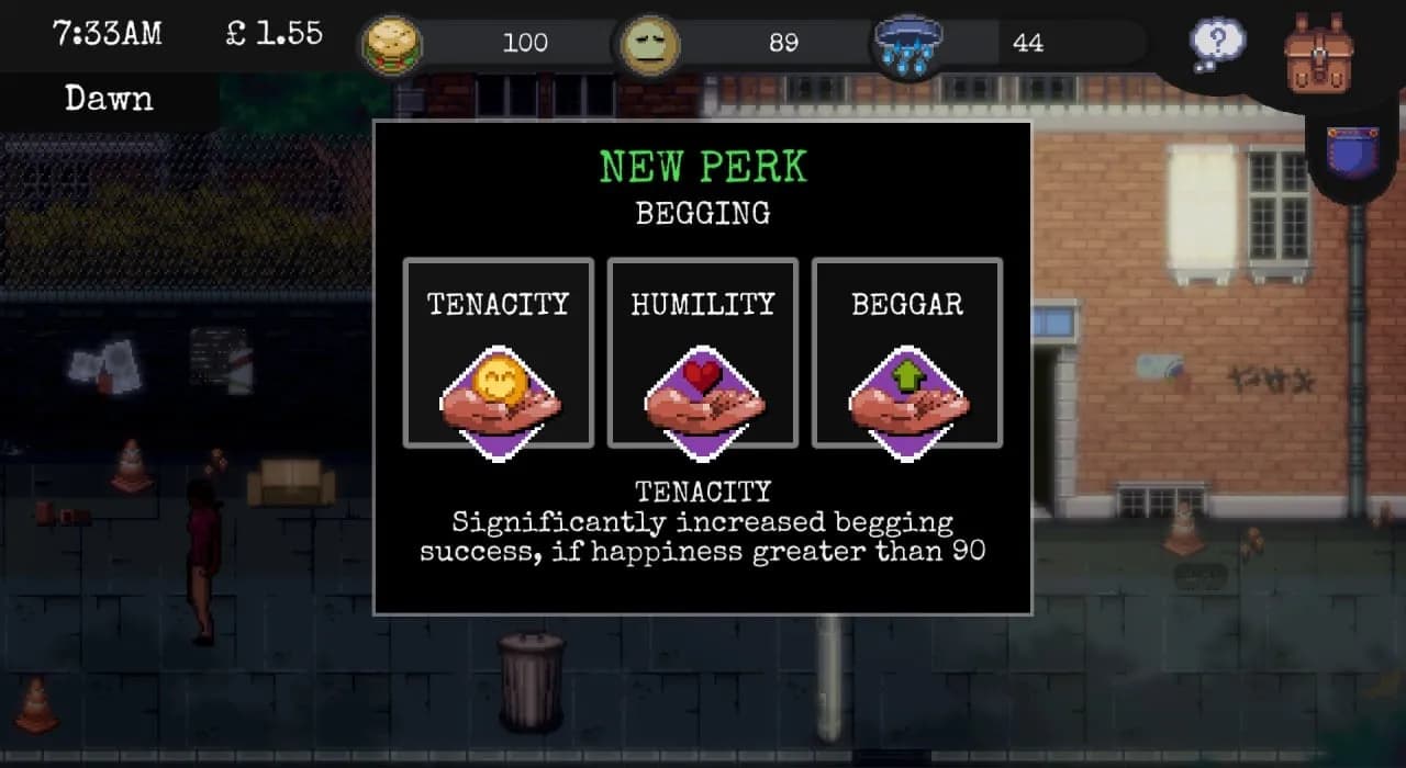CHANGE: A Homeless Survival Experience — скриншот 2