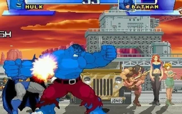 MUGEN MARVEL VS DC — скриншот 2