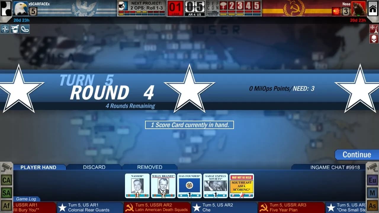Twilight Struggle — скриншот 6