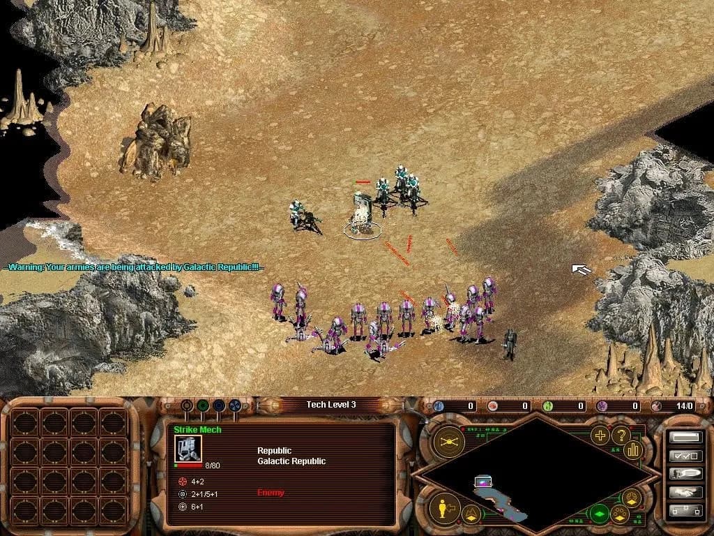 Star Wars Galactic Battlegrounds Clone Campaigns — скриншот 6