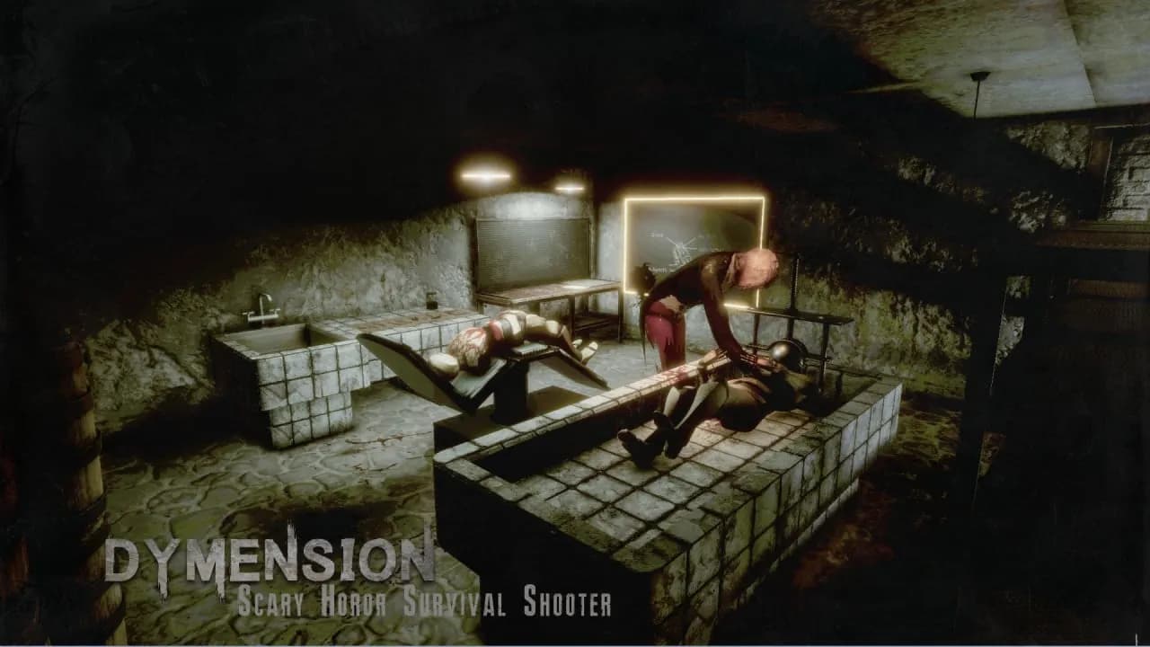 Dymension: Scary Horror Survival Shooter — скриншот 5