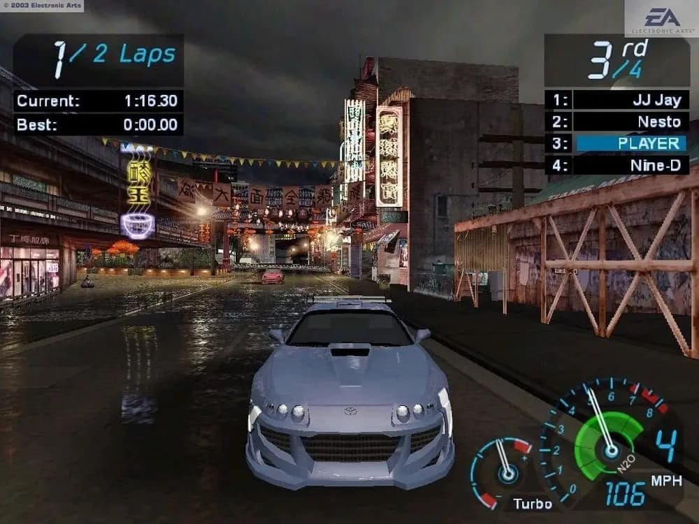 Need for Speed Underground — скриншот 2