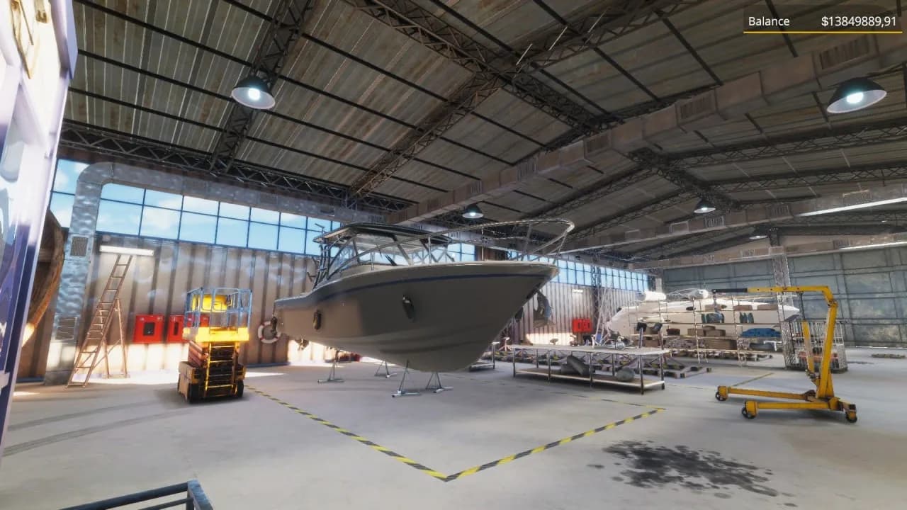 Yacht Mechanic Simulator — скриншот 1