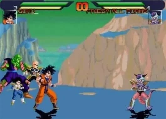 Dragon Ball Z MUGEN — скриншот 2