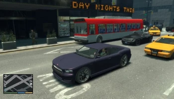Grand Theft Auto 4 in style 5 — скриншот 1