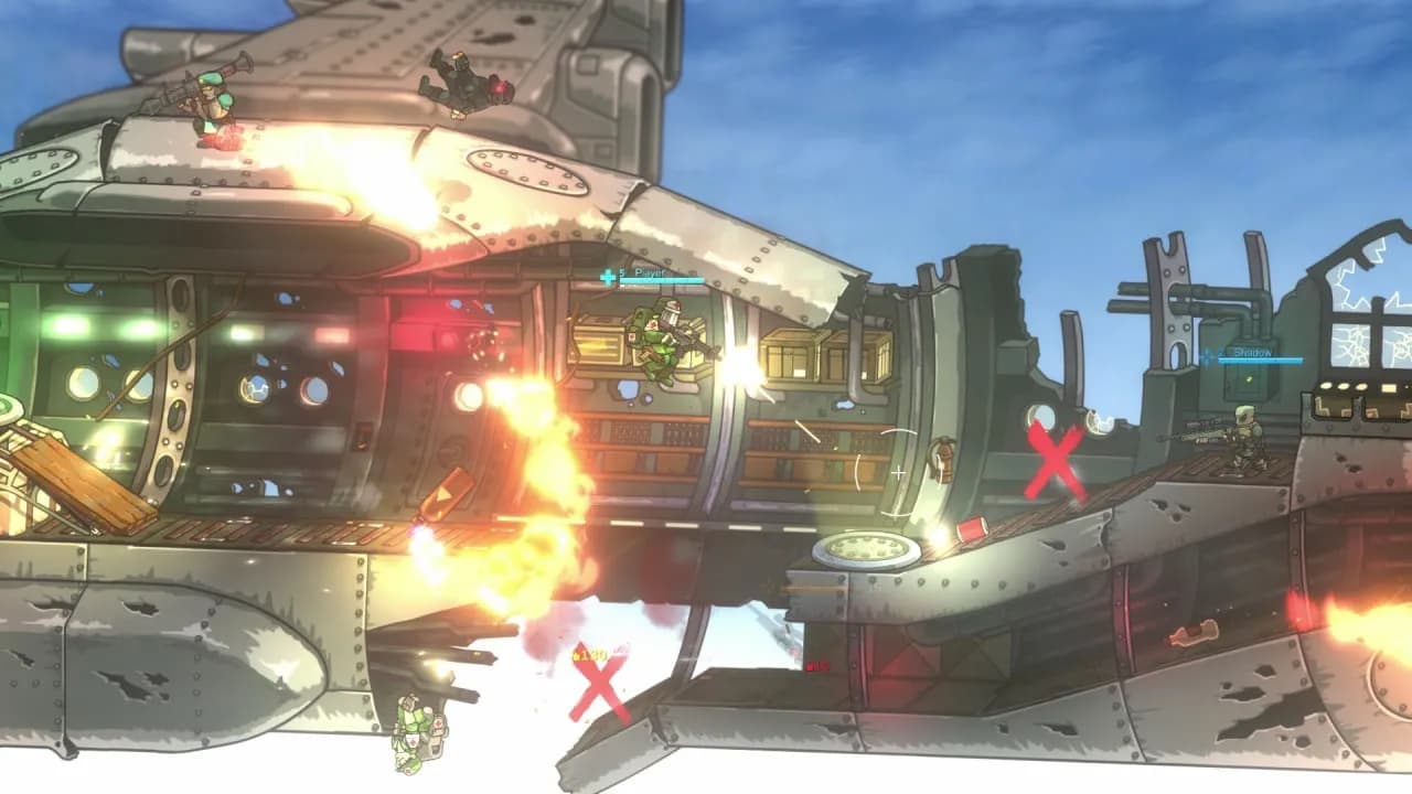 Strike Force Heroes — скриншот 1
