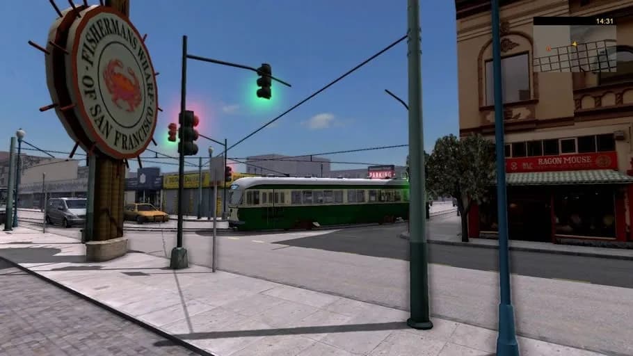 Bus & Cable Car Simulator: San Francisco — скриншот 6