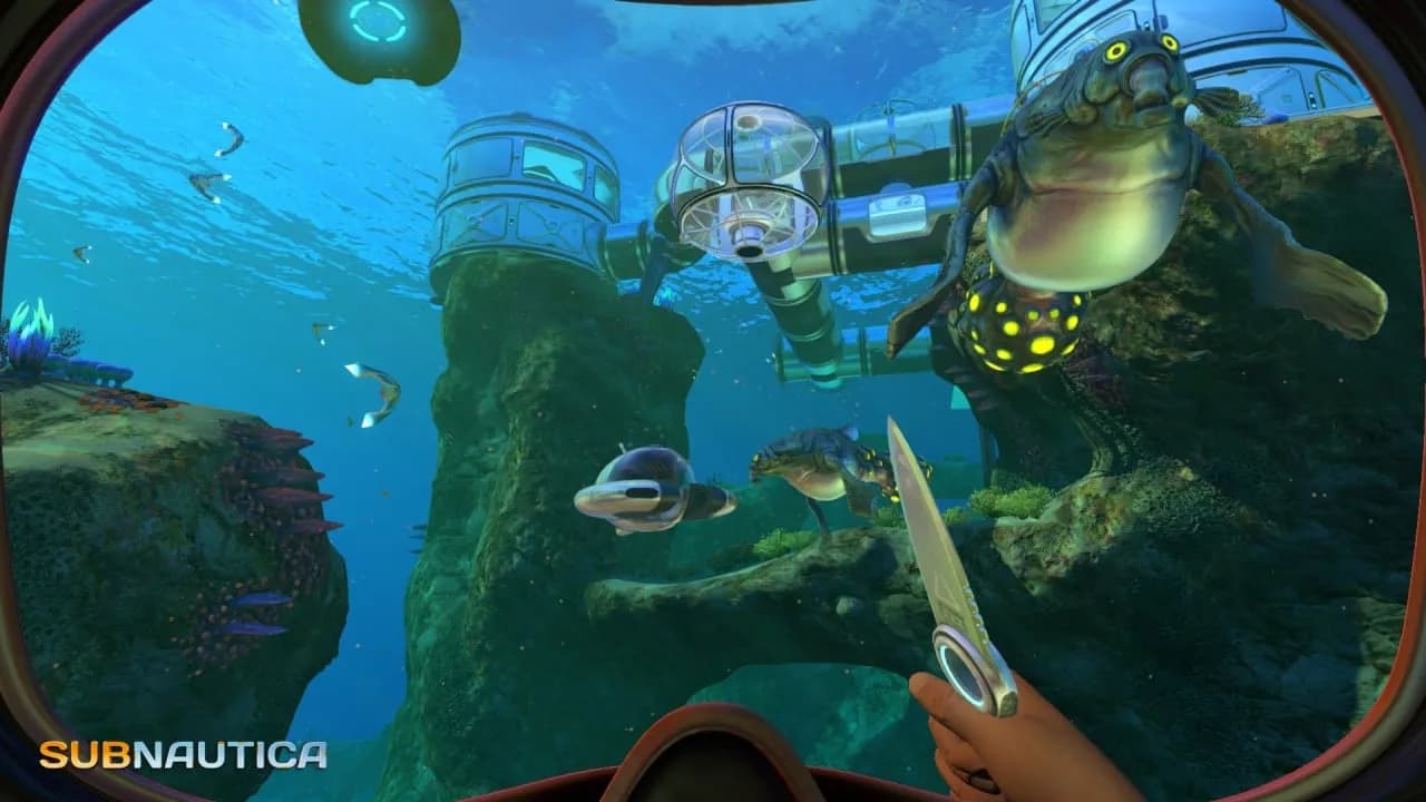 Подводная база Subnautica