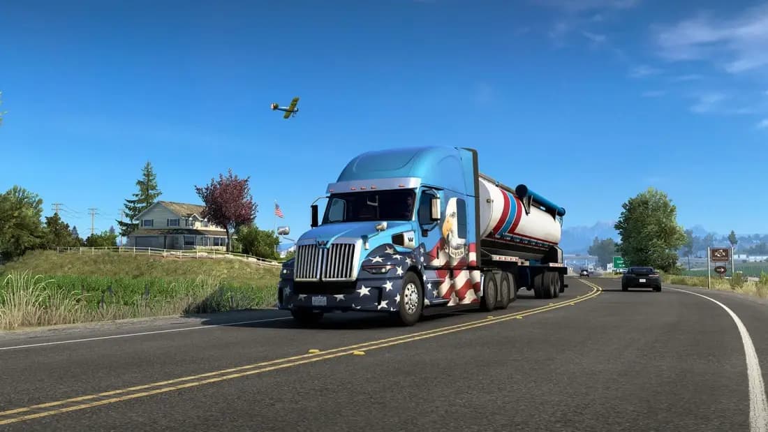 American Truck Simulator — скриншот 1