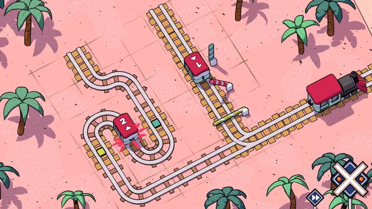 Railbound — скриншот 3