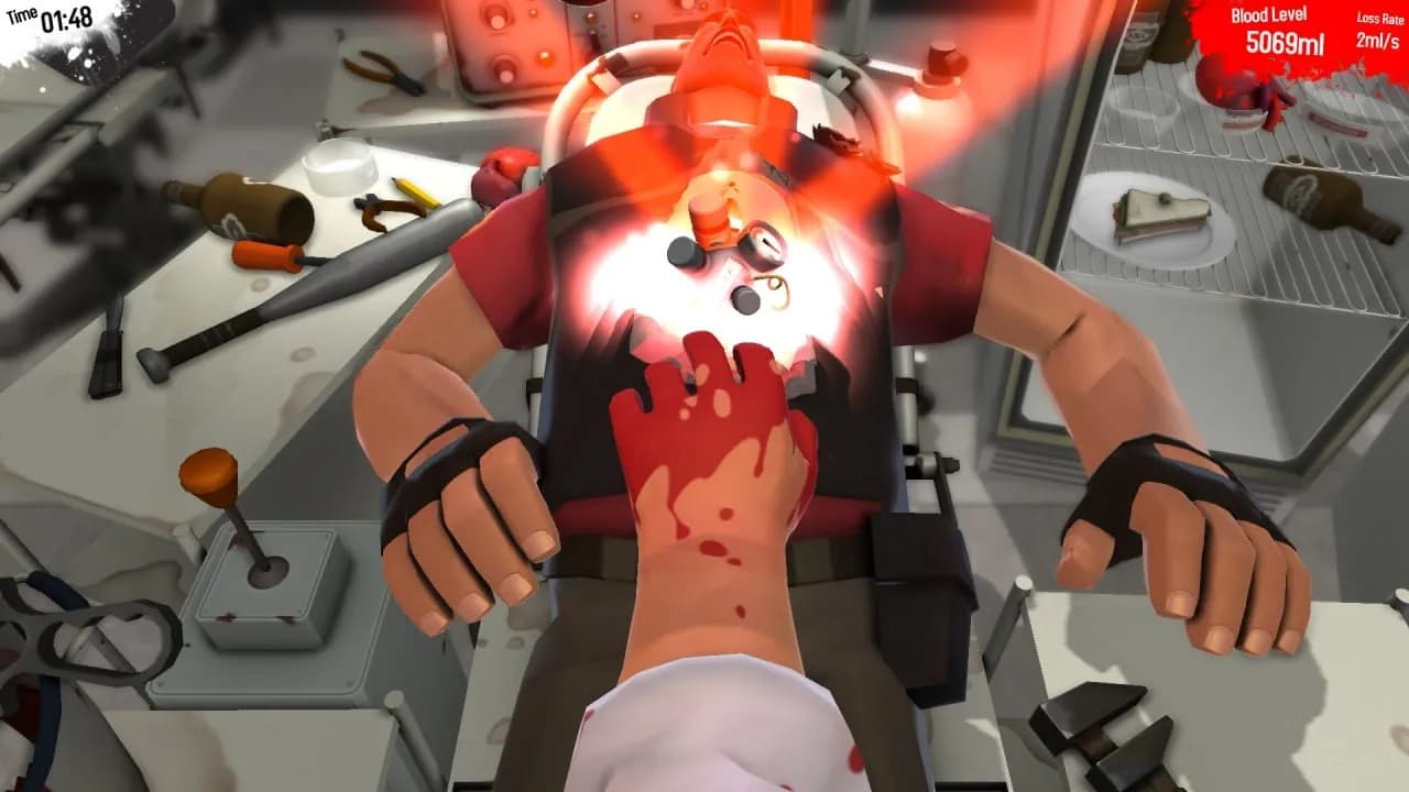 Surgeon Simulator — скриншот 2