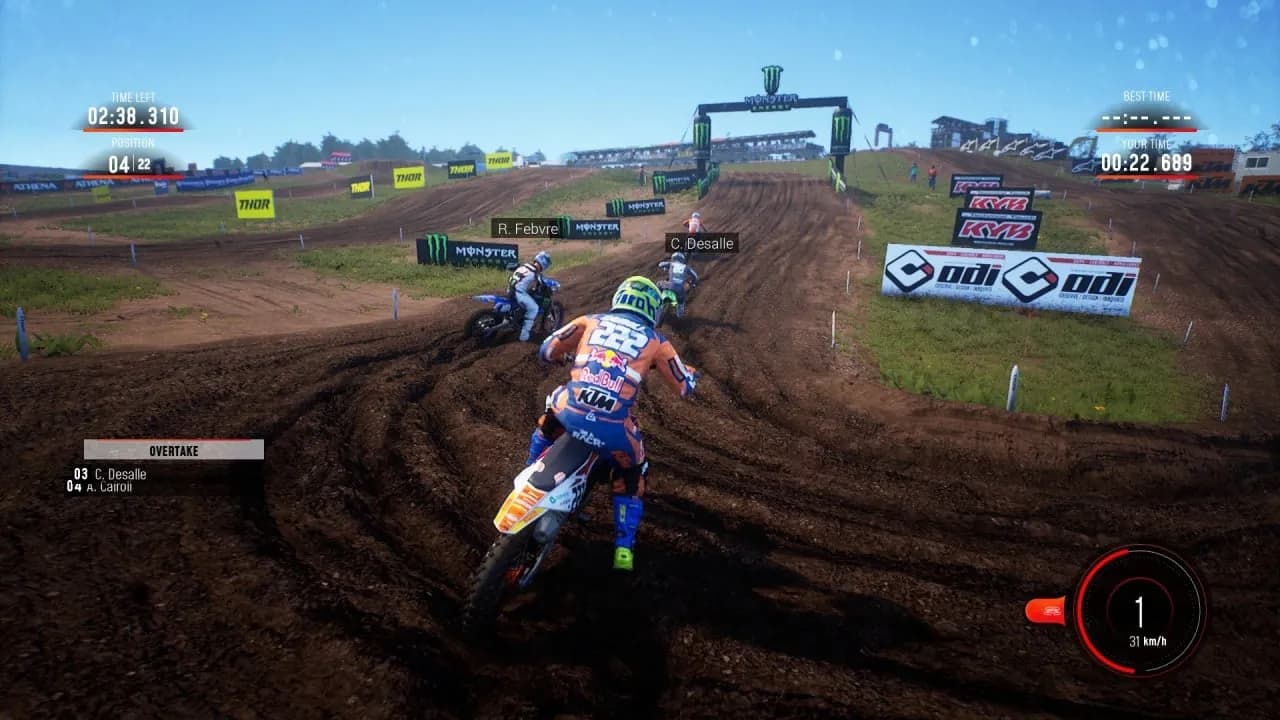 MXGP 2019 - The Official Motocross Videogame — скриншот 1
