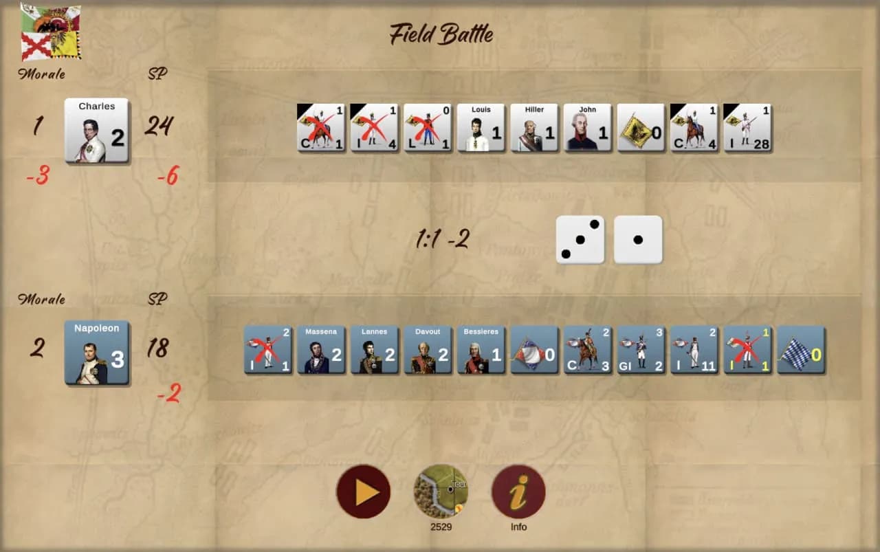 Napoleon's Eagles: Game of the Napoleonic Wars — скриншот 9