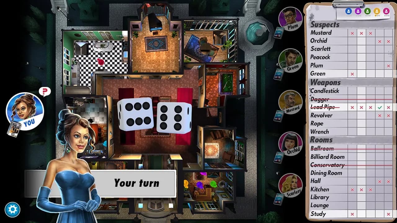 Clue/Cluedo: The Classic Mystery Game — скриншот 4