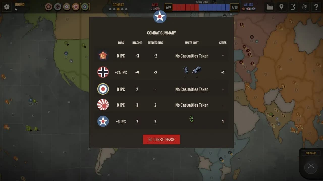 Axis and Allies 1942 Online — скриншот 7
