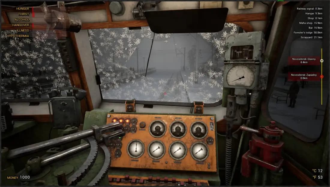 Trans-Siberian Railway Simulator — скриншот 1