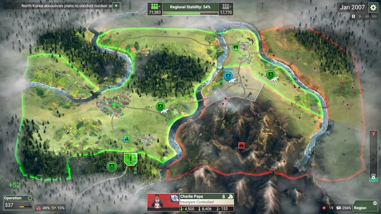 Rebel Inc: Escalation — скриншот 7