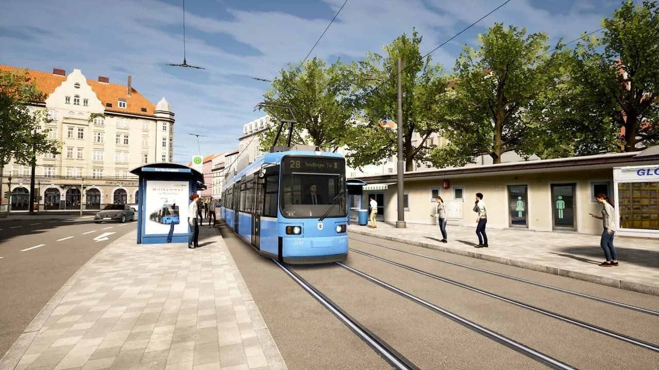 TramSim Munich — скриншот 2