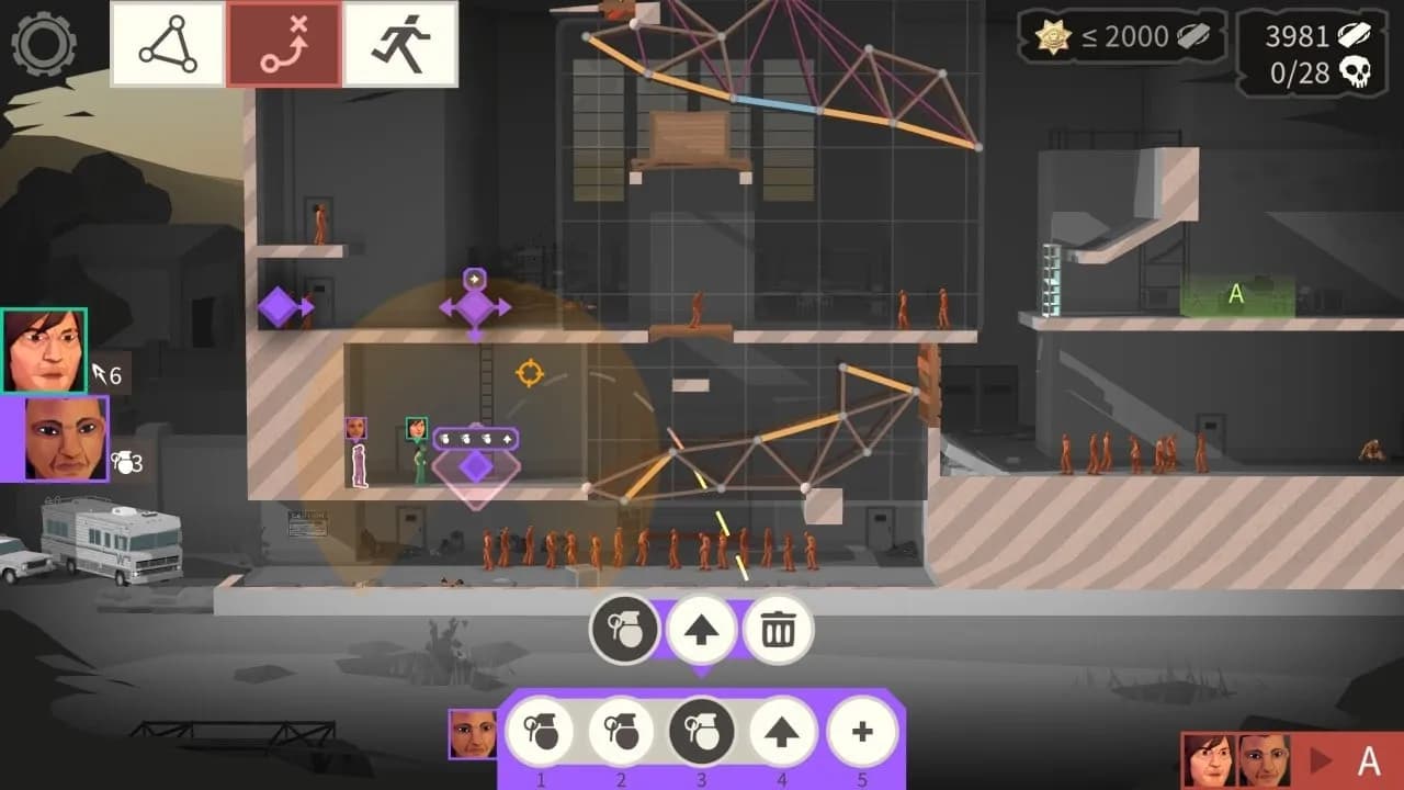 Bridge Constructor: The Walking Dead — скриншот 5
