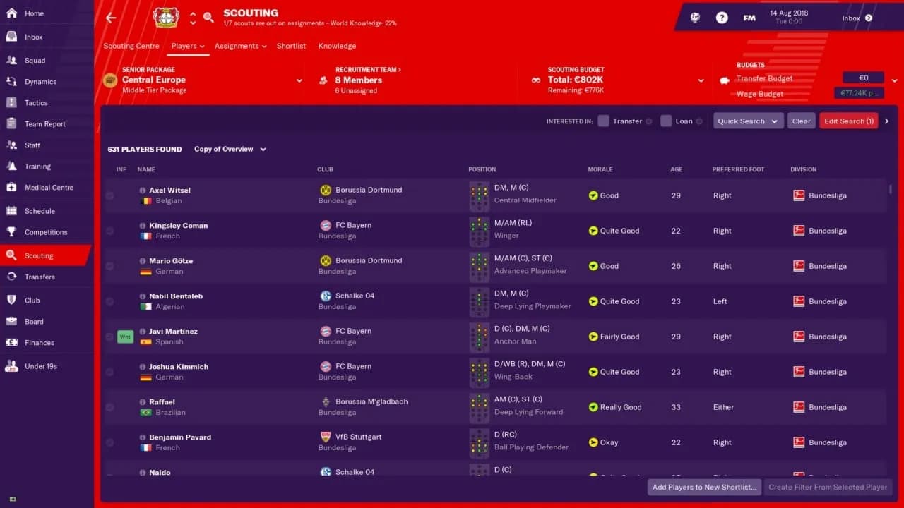 Football Manager 2019 — скриншот 4