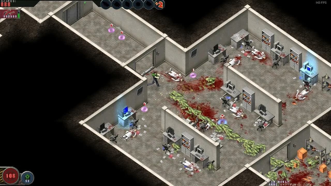 Alien Shooter — скриншот 2