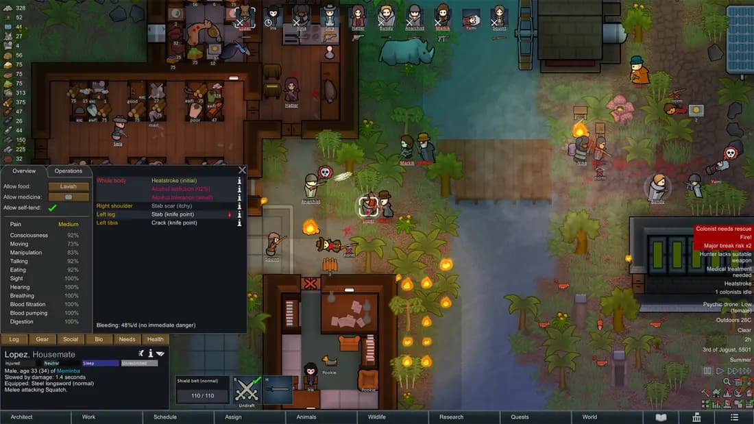 RimWorld — скриншот 1