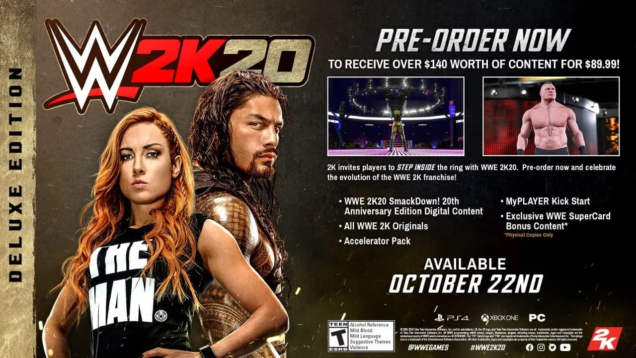 WWE 2K20 — скриншот 1