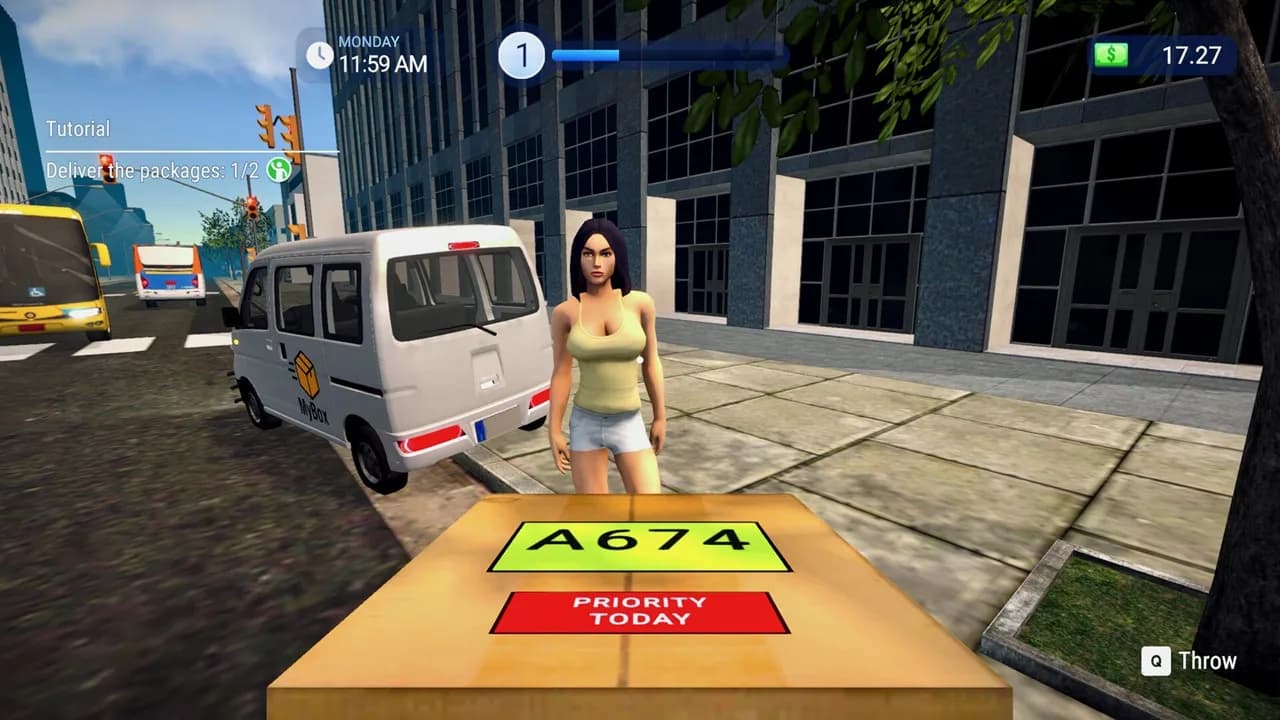Parcel Delivery Simulator — скриншот 1
