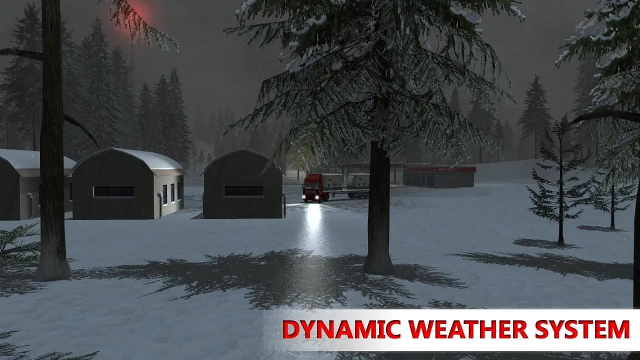 Arctic Trucker Simulator — скриншот 3