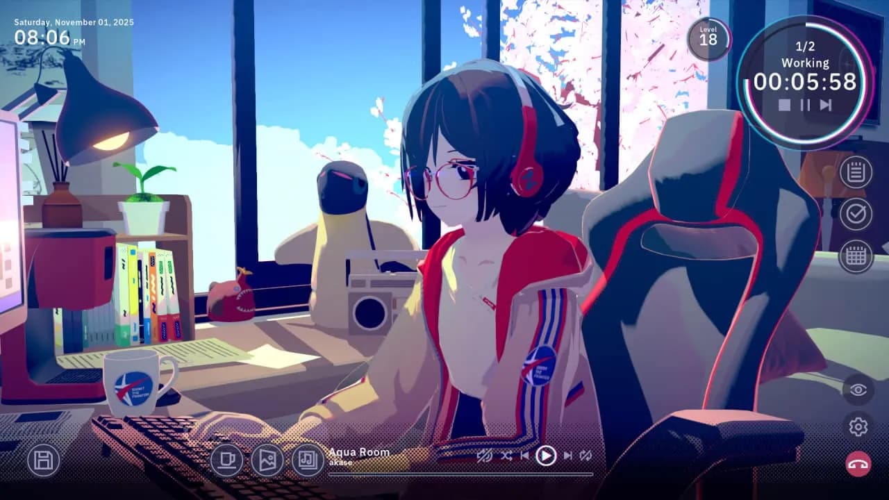 Chill with You: Lo-Fi Story — скриншот 2