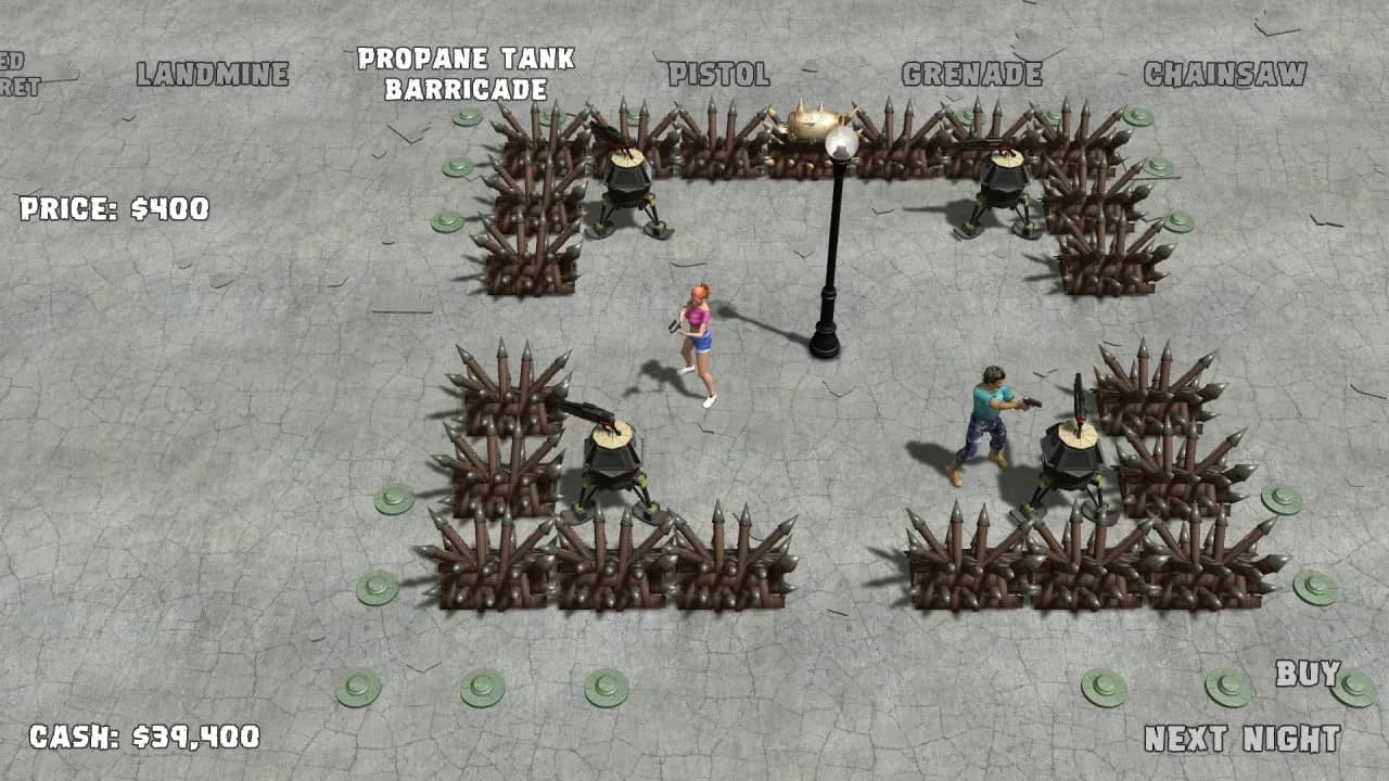 Yet Another Zombie Defense HD — скриншот 1
