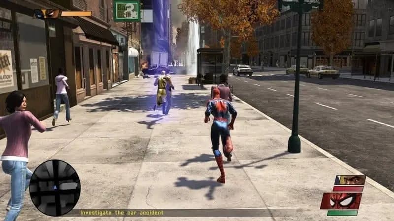 Spider Man Web of Shadows — скриншот 1