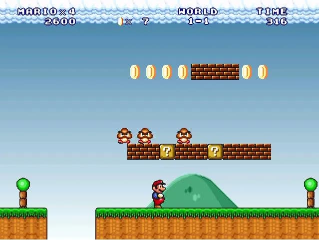 Super Mario Bros 3: Mario Forever — скриншот 1