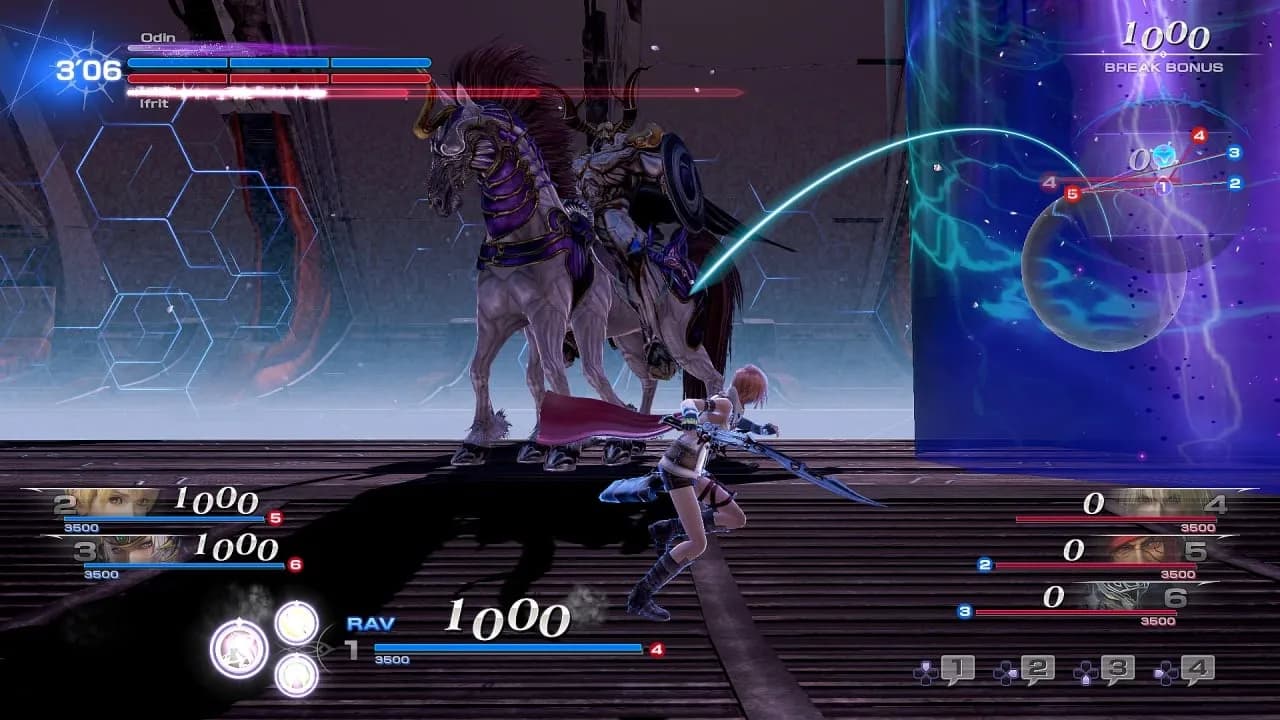 DISSIDIA FINAL FANTASY NT — скриншот 5