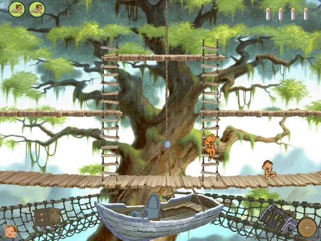 Tarzan Jungle Tumble — скриншот 4