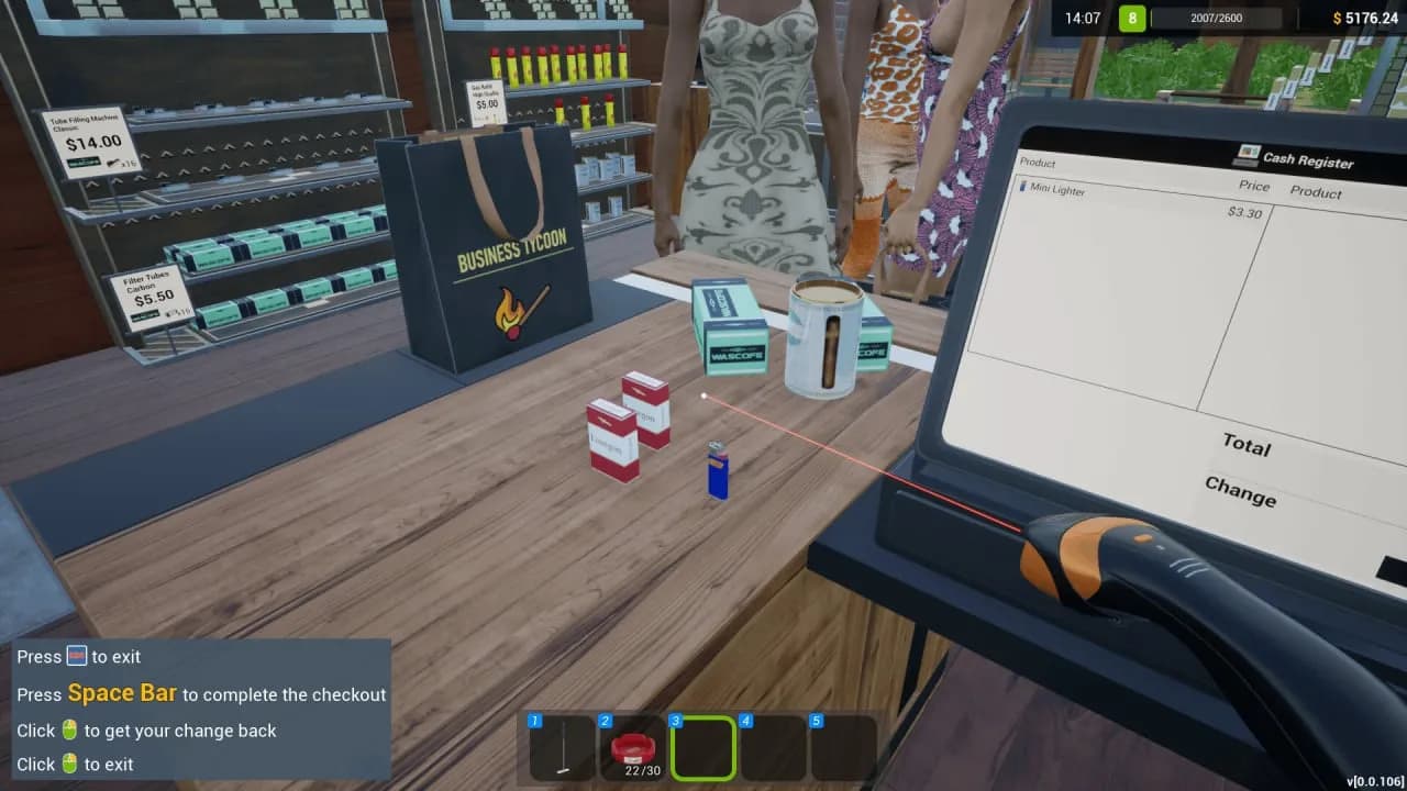 Tobacco Shop Simulator — скриншот 3