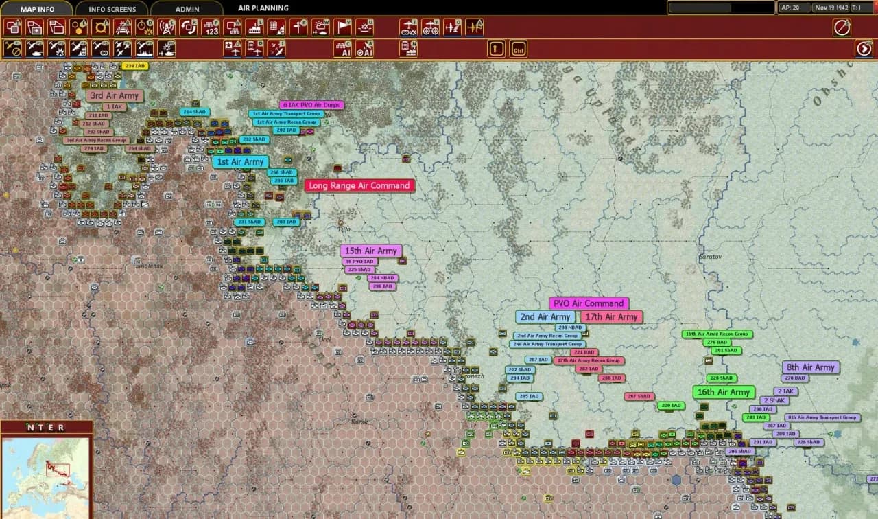 Gary Grigsby's War in the East 2 — скриншот 4