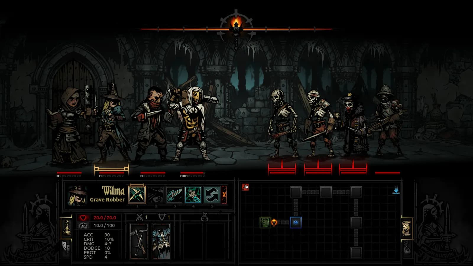 Darkest Dungeon — скриншот 1