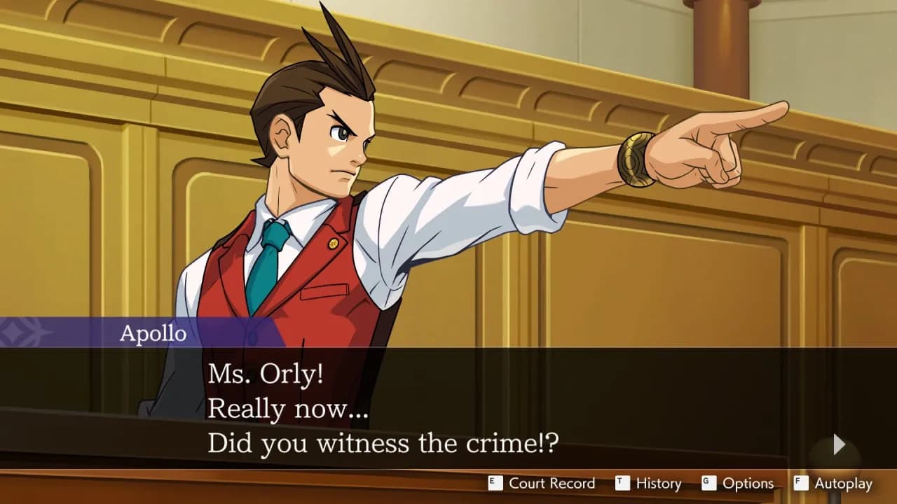 Apollo Justice: Ace Attorney Trilogy — скриншот 1